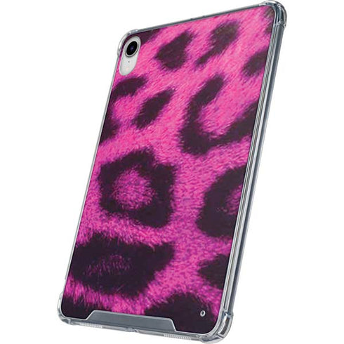 Pink Leopard Spots iPad 11th Gen (2025) Clear Case