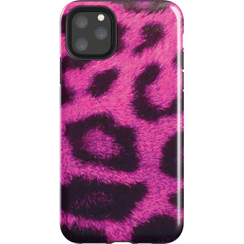 Pink Leopard Spots iPhone Cases