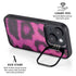 Pink Leopard Spots iPhone 14 Plus Kickstand Case