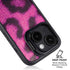 Pink Leopard Spots iPhone 14 Plus Kickstand Case