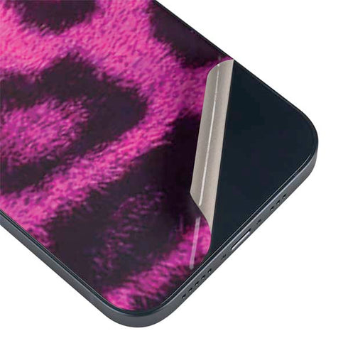 Pink Leopard Spots iPhone Skins