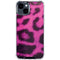 Pink Leopard Spots iPhone 15 Clear Case