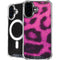Pink Leopard Spots iPhone 16 MagSafe Case