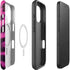 Pink Leopard Spots iPhone 16 Magsafe Impact Case