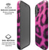 Pink Leopard Spots iPhone 16 Magsafe Impact Case