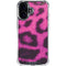 Pink Leopard Spots iPhone 16 Plus Clear Case