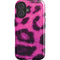 Pink Leopard Spots iPhone 16 Plus Magsafe Impact Case