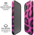 Pink Leopard Spots iPhone 16 Plus Magsafe Impact Case