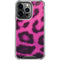 Pink Leopard Spots iPhone 16 Pro Clear Case