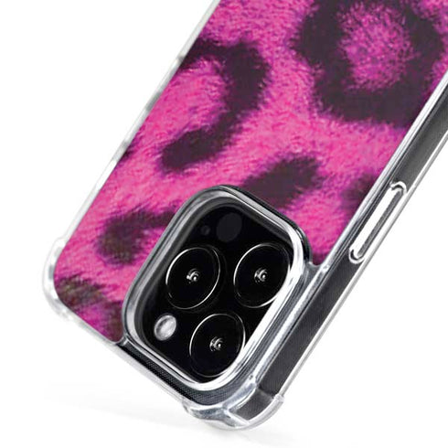 Pink Leopard Spots iPhone 16 Pro Max MagSafe Case