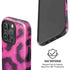 Pink Leopard Spots iPhone 16 Pro Max Magsafe Impact Case