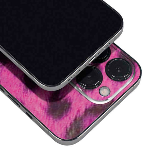 Pink Leopard Spots iPhone 16 Pro Max Skin
