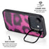 Pink Leopard Spots iPhone 16e Kickstand Case