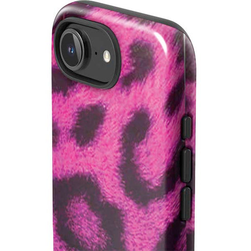 Pink Leopard Spots iPhone 16e Impact Case
