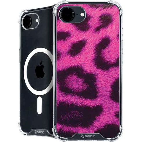 Pink Leopard Spots iPhone 16e MagSafe Case