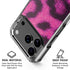 Pink Leopard Spots iPhone 18 Pro Clear Case