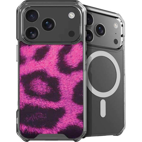 Pink Leopard Spots iPhone 18 Pro MagSafe Case