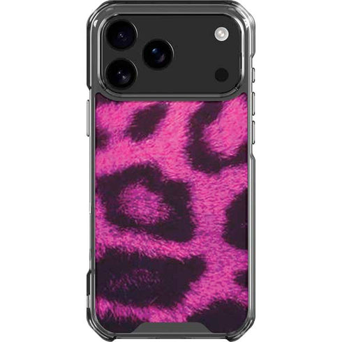 Pink Leopard Spots iPhone 18 Pro Max Clear Case