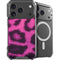 Pink Leopard Spots iPhone 18 Pro Max MagSafe Case