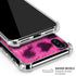 Pink Leopard Spots iPhone X/XS Clear Case