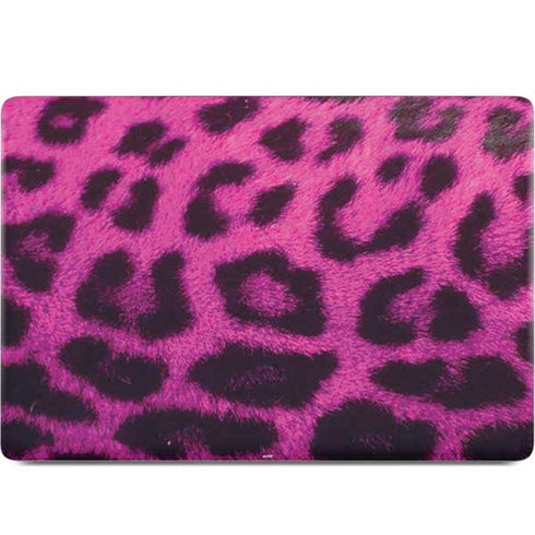 Pink Leopard Spots MacBook Skins