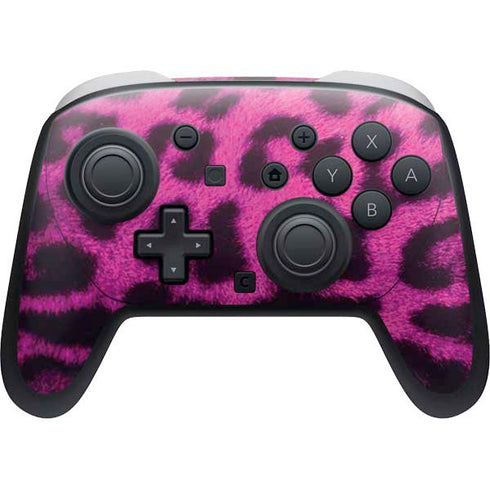 Pink Leopard Spots Nintendo Skins