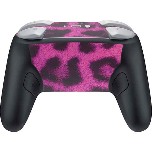 Pink Leopard Spots Nintendo Switch 2 (2025) Pro Controller Skin