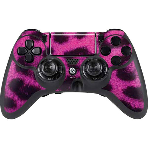 Pink Leopard Spots PlayStation PS4 Skins