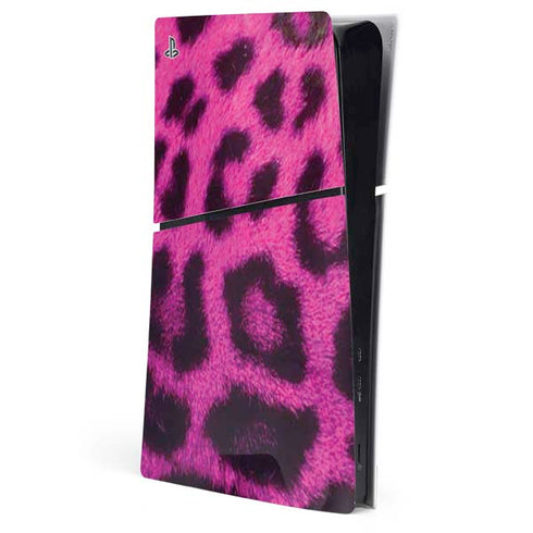 Pink Leopard Spots PlayStation PS5 Skins