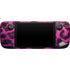 Pink Leopard Spots Steam Deck Handheld Gaming Computer Skin