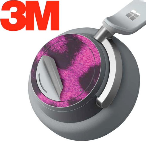 Pink Leopard Spots Surface Headphones Skin