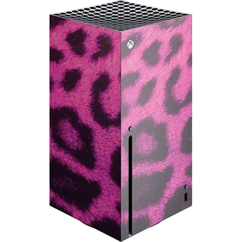 Pink Leopard Spots Xbox Series X Skins
