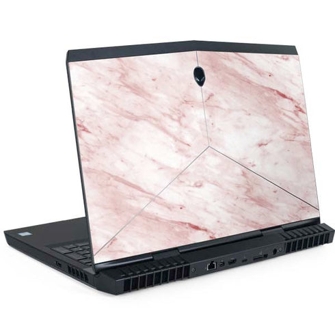 Pink Marble Dell Alienware Skin