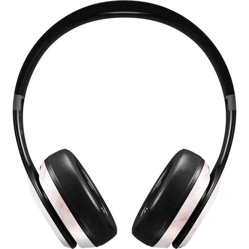 Pink Marble Beats Solo 4 Wireless Headphones Skin