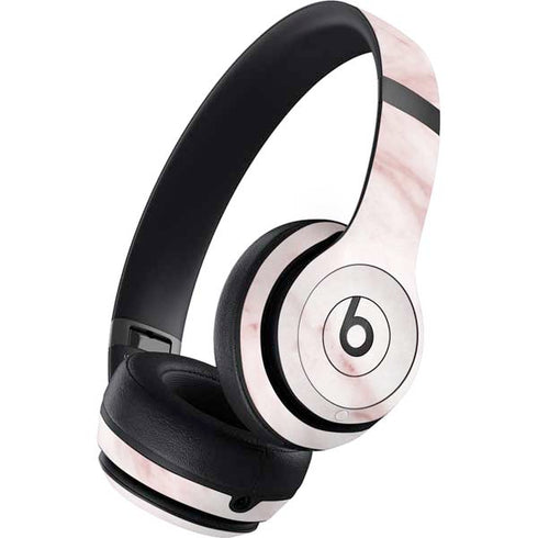 Pink Marble Beats Studio Pro Wireless Headphones Skin