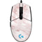 Pink Marble G203 Prodigy RGB Wired Gaming Mouse Skin