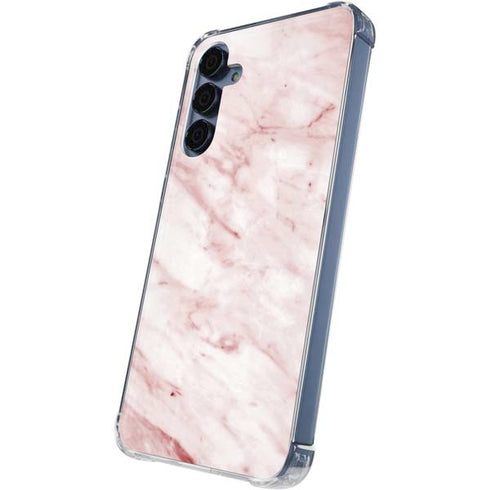 Pink Marble Galaxy A35 5G Clear Case