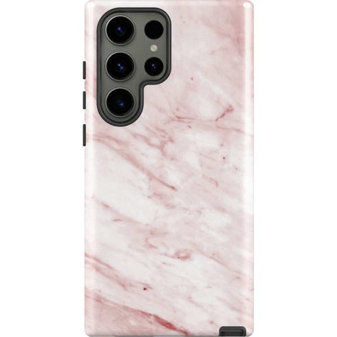Pink Marble Galaxy S23 Ultra Pro Case
