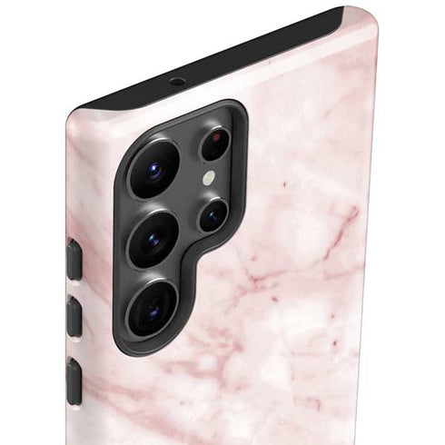 Pink Marble Galaxy S23 Ultra Pro Case