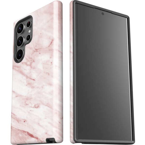 Pink Marble Galaxy S23 Ultra Pro Case