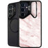 Pink Marble Galaxy S24 FE Kickstand Case