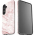 Pink Marble Galaxy S25 Impact Case