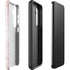 Pink Marble Galaxy S25 Plus Impact Case