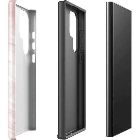 Pink Marble Galaxy S25 Ultra Impact Case