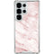 Pink Marble Galaxy S25 Ultra Clear Case