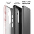 Pink Marble Galaxy S26 Impact Case