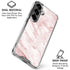 Pink Marble Galaxy S26 Plus Clear Case