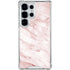 Pink Marble Galaxy S26 Ultra Clear Case