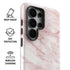 Pink Marble Galaxy S26 Ultra Impact Case