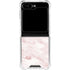 Pink Marble Galaxy Z Flip6 Clear Case